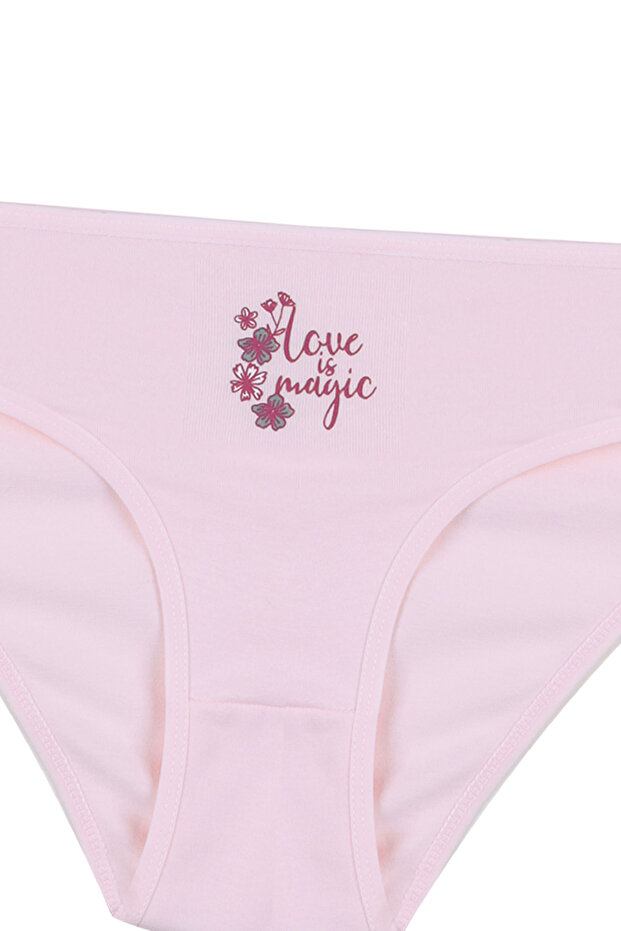 Kadın 3'lü Pamuklu Basic Külot - 6