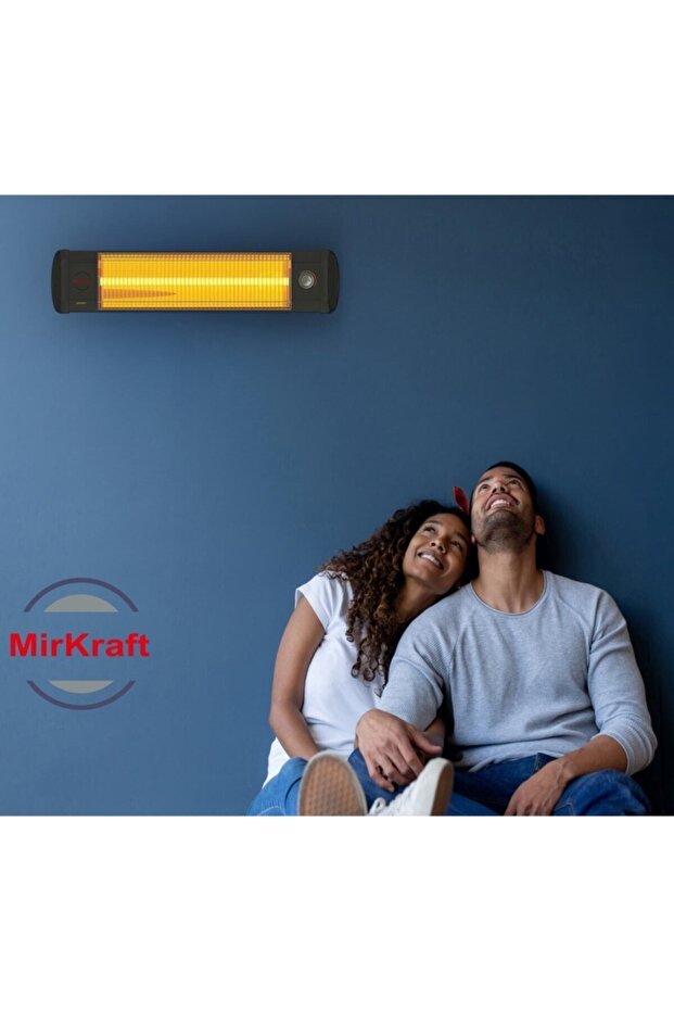 Effect-t 2000 W Duvar Tipi Elektrikli Isıtıcı Soba - 5