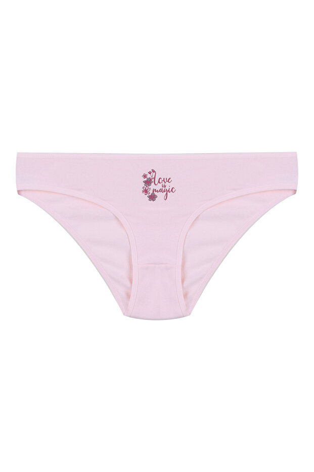 Kadın 3'lü Pamuklu Basic Külot - 4