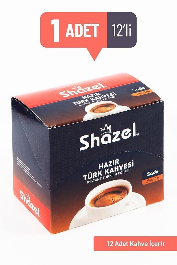 Hazır Türk Kahvesi 7g X 12 Adet - Sade - 1