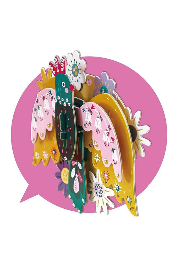 طائر ديكور أفينير ثلاثي الأبعاد - 3