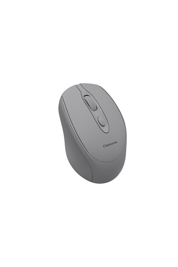CBT14 Bluetooth + 2.4 Ghz Şarj Edilebilir Kablosuz Mouse - Gri - 3