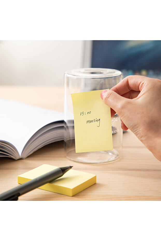 ملاحظات لاصقة صفراء EA00252 - 4