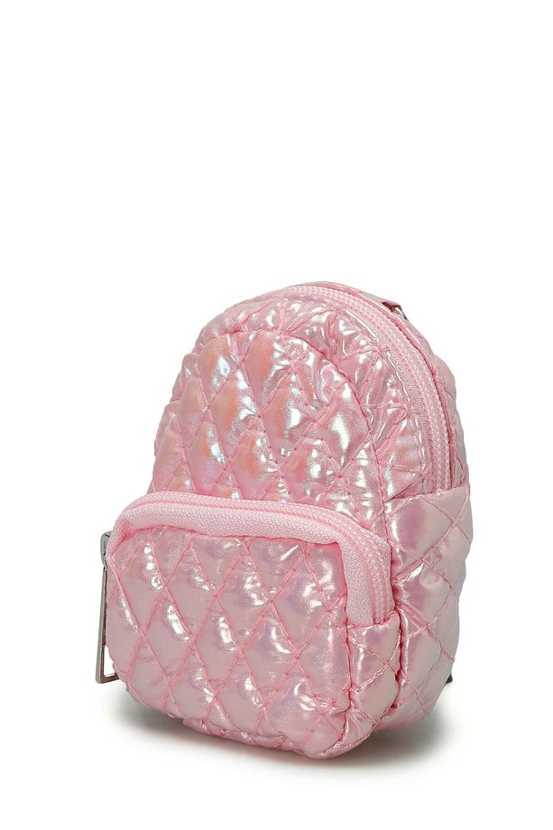 NAKISLI MINI BAG 5FX Pembe Kadın Bozuk Para Cüzdanı - 2