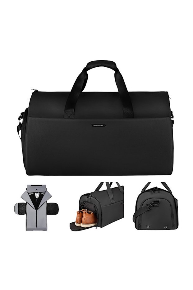 MR 8920 Business Suit Travel 45L Large Duffel Bag 2 in 1 Foldable Shoe Pocket Portable Flight Bag