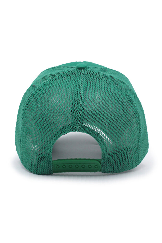 قبعة شبكية مطرزة قابلة للاستبدال من إيجل موديل باللون الأخضر - 2