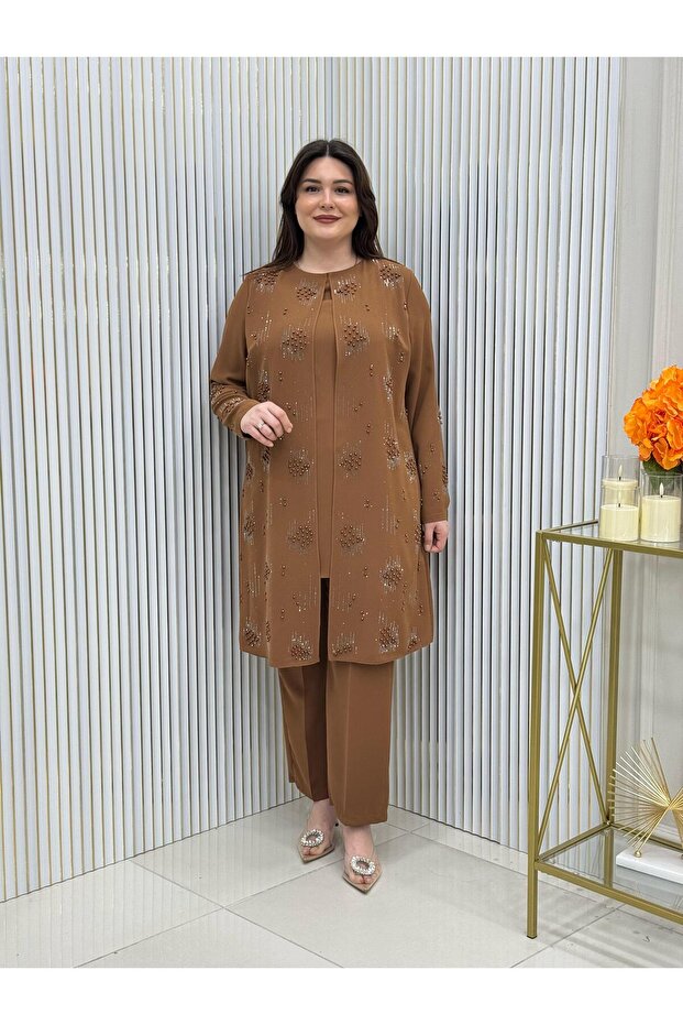 Plus Size Tunic Set - 1