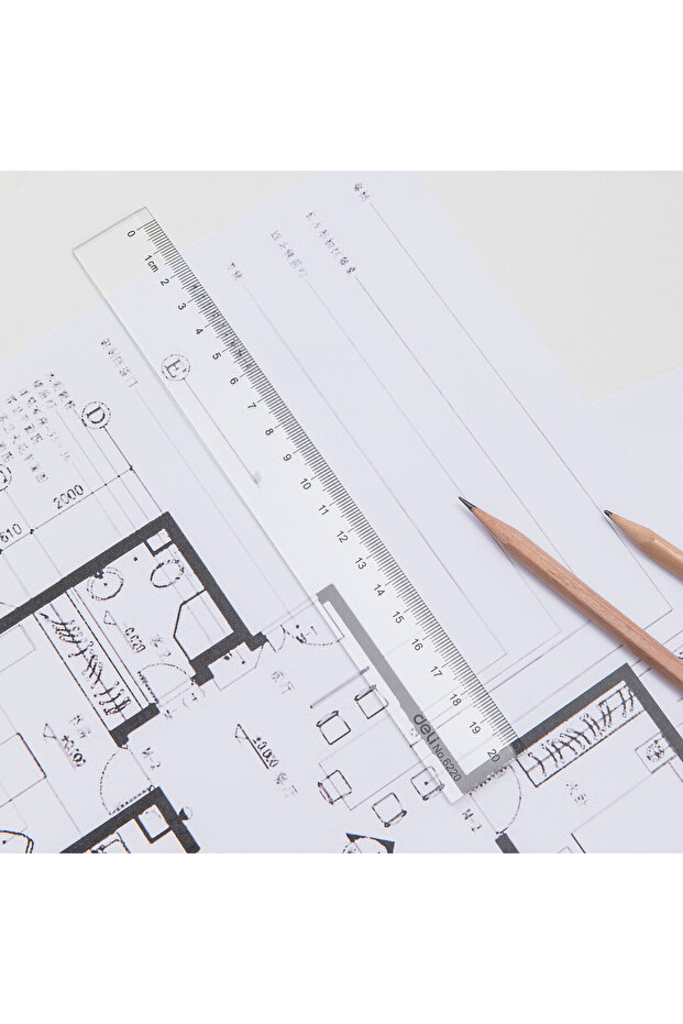 Ruler TRANSPARENT E6220 - 3