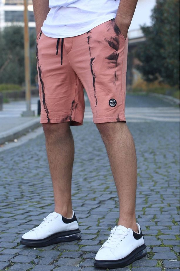 Erkek Pudra Basic Şort 5446 - 2