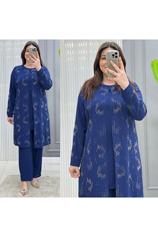 Plus Size Tunic Set - 3