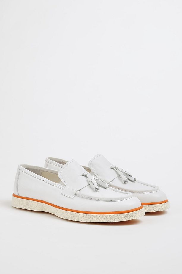 Carls Model Hakiki Deri Loafer Ayakkabı - 1