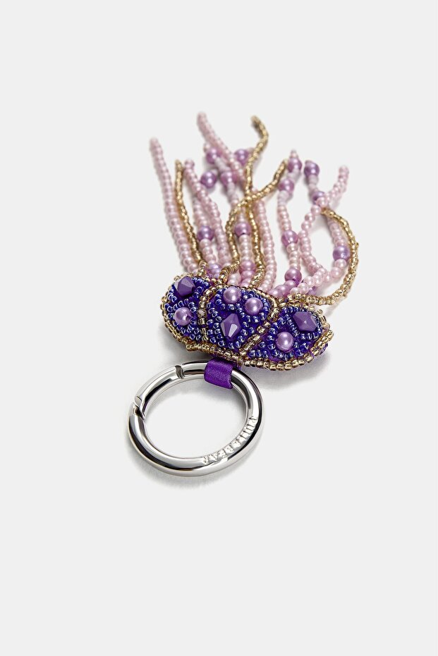 Denizanası şeklinde boncuklu süs - 5