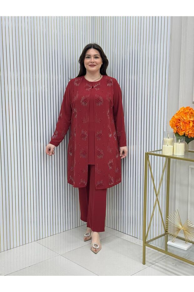 Plus Size Tunic Set - 1