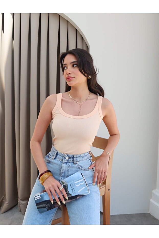 Fitilli Askılı Atlet - 2