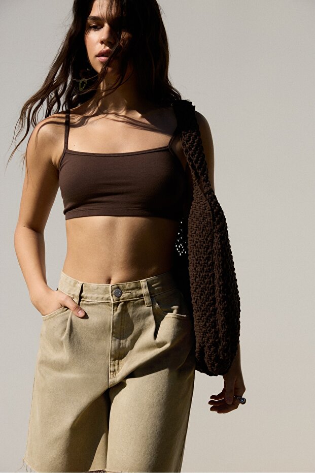 Kroşe tote çanta - 6