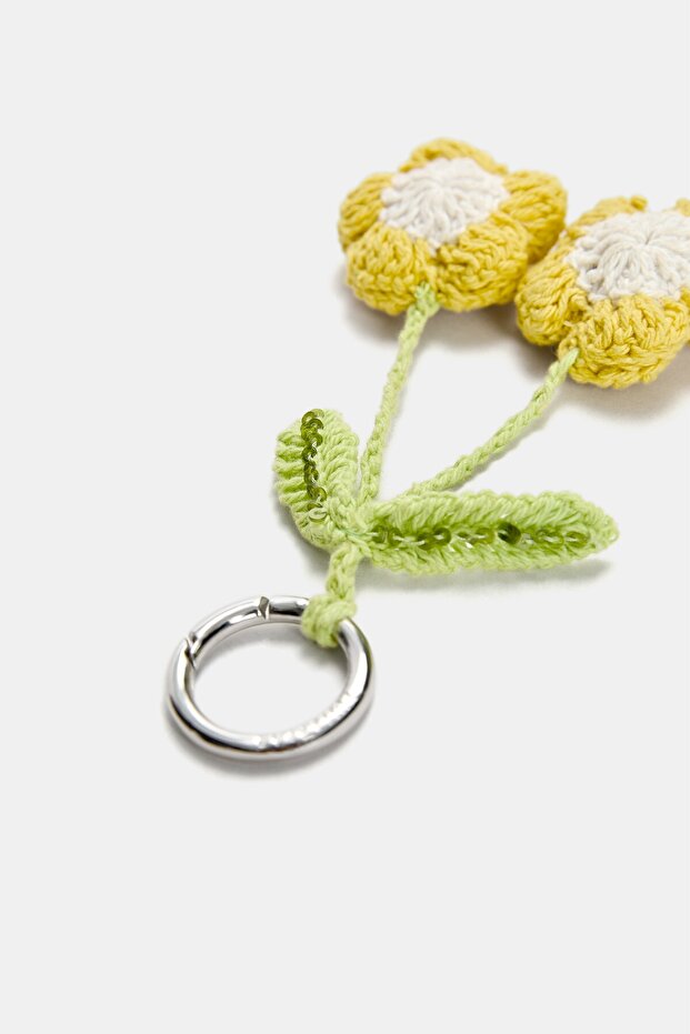 Kroşe papatyalı süs - 5