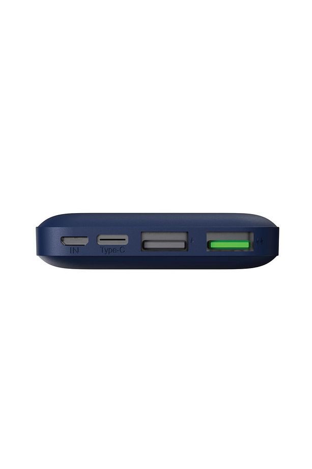 PBS123 10.000 mAh 1 Type-C 2 USB Çıkışlı Taşınabilir Şarj Cihazı Powerbank Navy - 2
