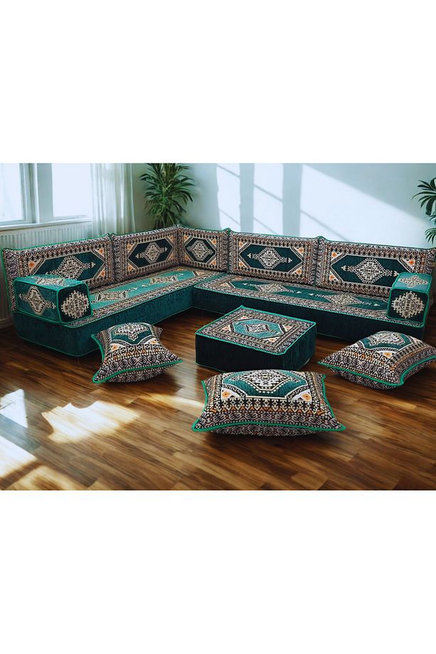 L Tipi Şark Köşesi Takımı | Kaliteli Süngerli | Hazır Kurulum - 6