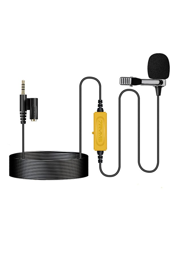 S.LAV 01 Multi-Functional Lavalier Microphone Omnidirectional Clip-on Mic 3.5mm TRRS Plug