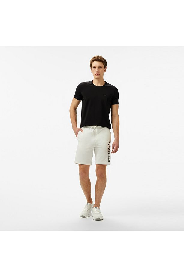 Erkek Krem Regular Fit Şort - 1