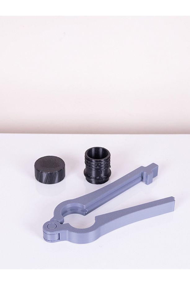 Poşet Ağzı Kapatma Aparatı Özel Kapaklı Gıda Poşeti Kapatıcı 3d Klips 17 Cm - 6