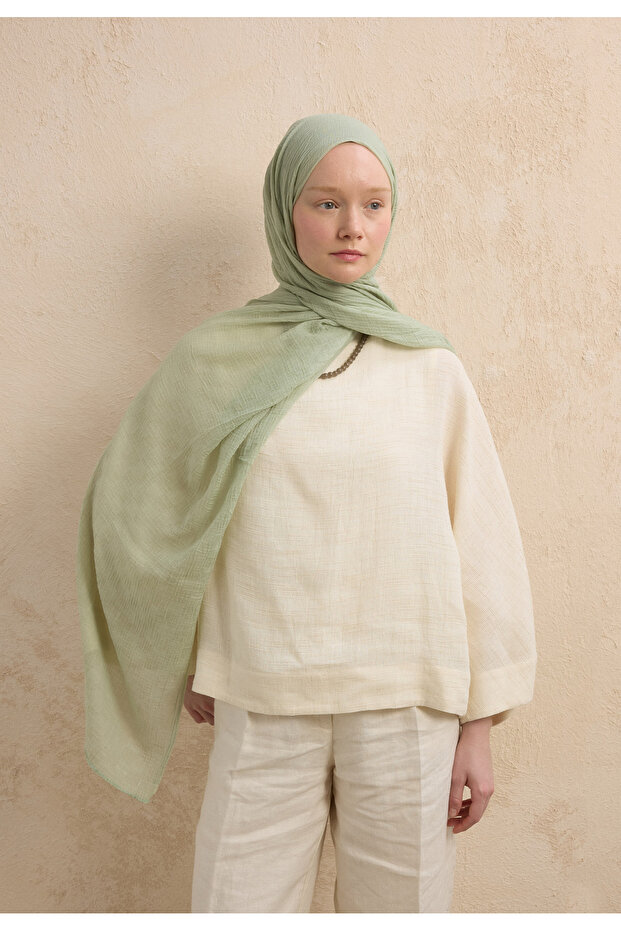 MODAL DAMALI ŞAL MİNT - 1