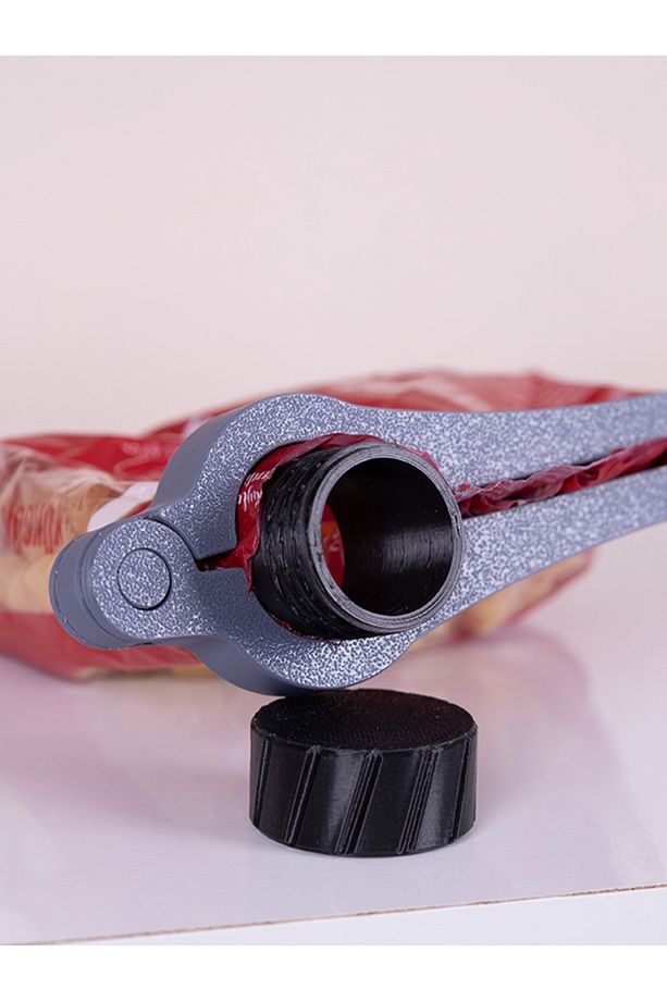 Poşet Ağzı Kapatma Aparatı Özel Kapaklı Gıda Poşeti Kapatıcı 3d Klips 17 Cm - 9