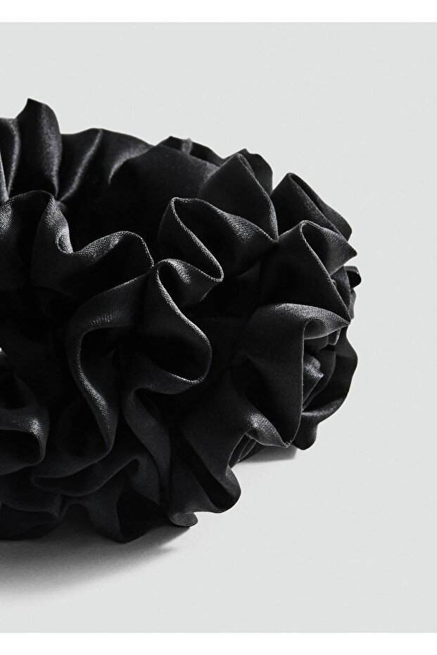 Mini volanlı saç lastiği - 1