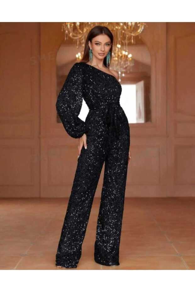 TEK KOLLU PUL PAYET TULUM - 4