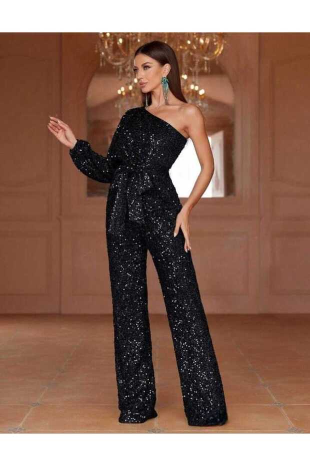 TEK KOLLU PUL PAYET TULUM - 5