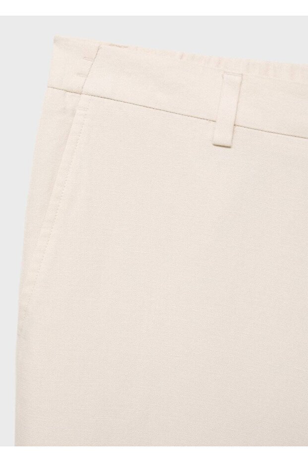 Keten lyocel pantolon - 6