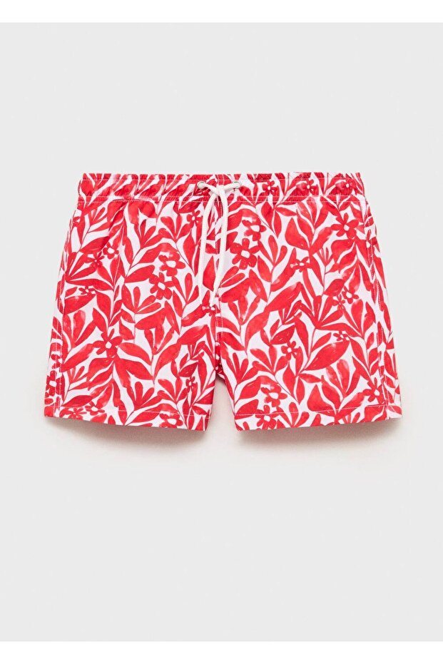 Patterned String Swimsuit - 3