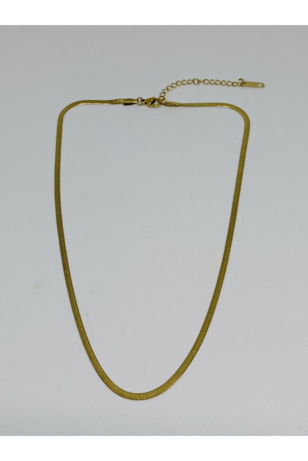 1. Grade Quality 316L Surgical Steel Women's Short Necklace, Italian Chain Model No 1