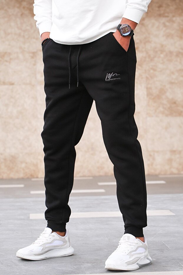 بدلة رياضية سوداء أساسية 5433 - 2