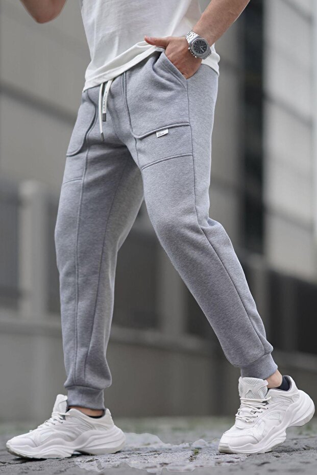 Grimelanj Kargo Cep Basic Eşofman Altı 6527 - 2