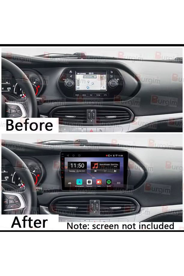 Fiat Egea Android Multimedya Sistemi 4gb Ram / 64 Gb Rom 4-64 (2015-2023) - 6
