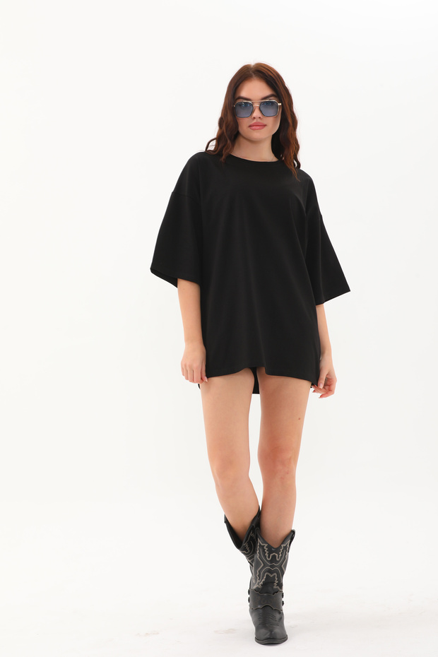 Γυναικείο μπλουζάκι Oversize Fit Basic - 5