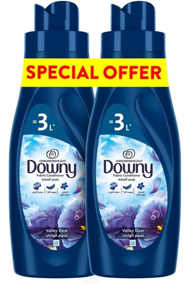 Valley Dew Fabric Conditioner Value Pack, 2 x 1 Litre
