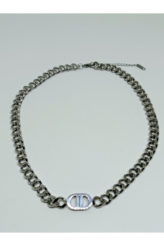 1. Grade Quality 316L Surgical Steel Women's Short Necklace, Chain Model No 4