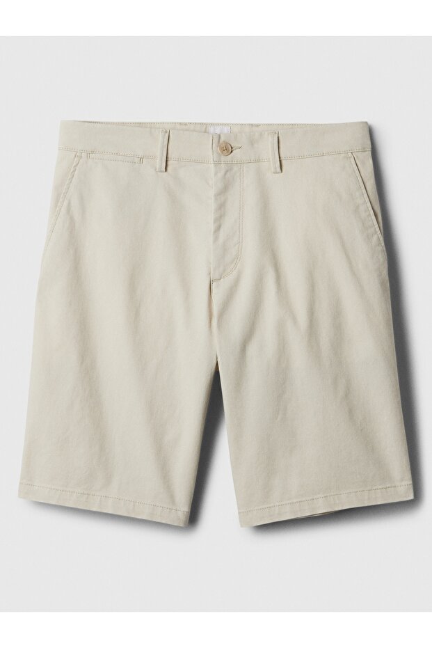 ErkekEssential Khaki Şort - 3