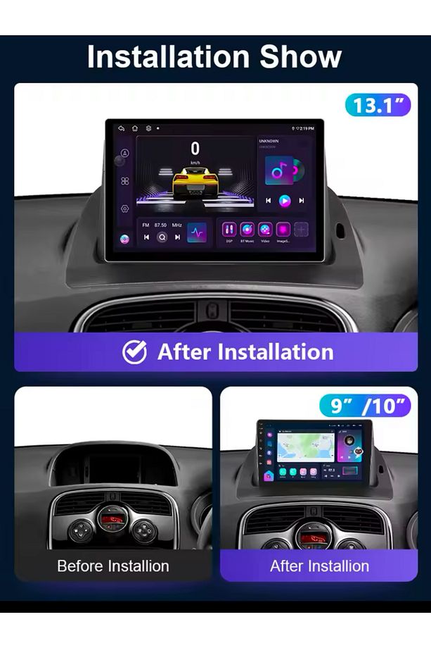 Renault Kangoo Android 13 Multimedya Sistemi 2-32 (2013-2018) - 6
