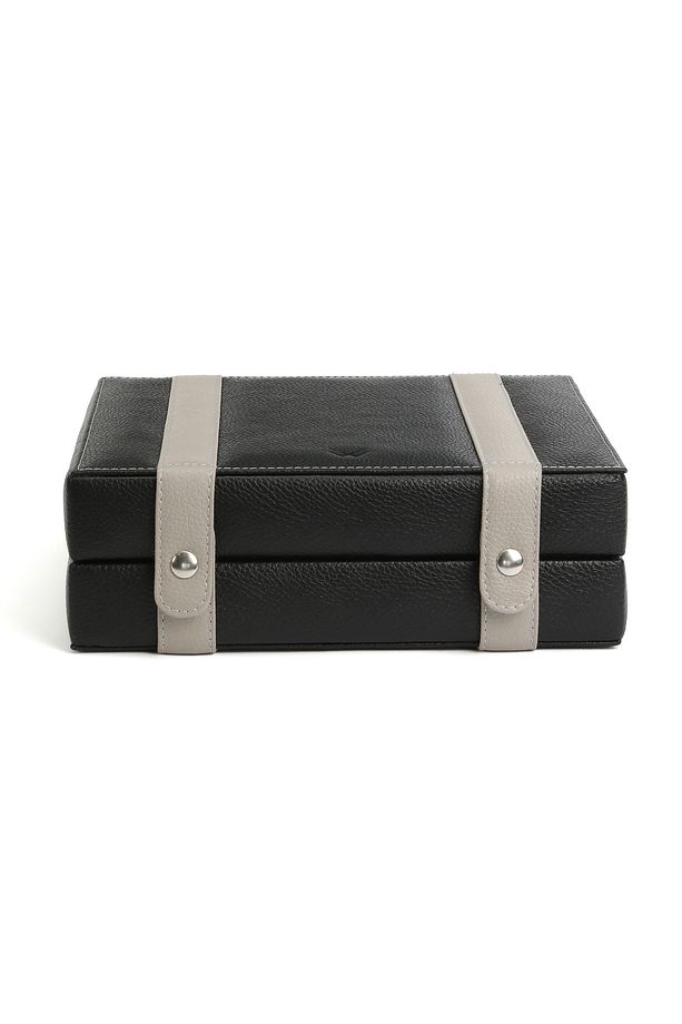 Deri Saat Kutusu Saat Koleksiyon Kutusu Çoklu Saat Kutusu Watch Box Watch Holder - 5