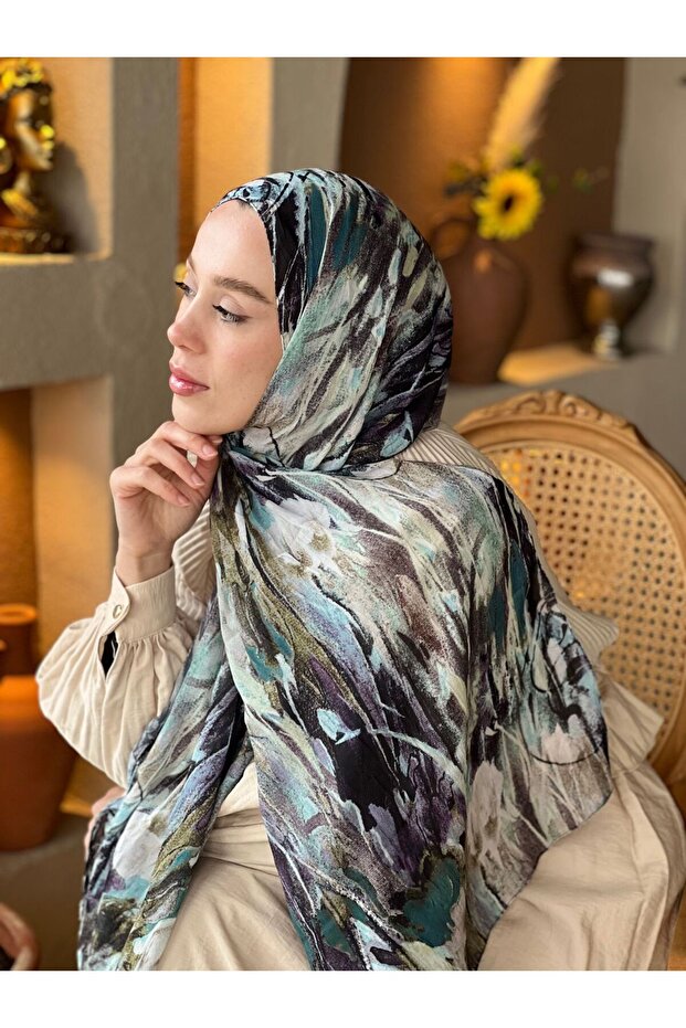 Mural Desen Bambu Şal - 3