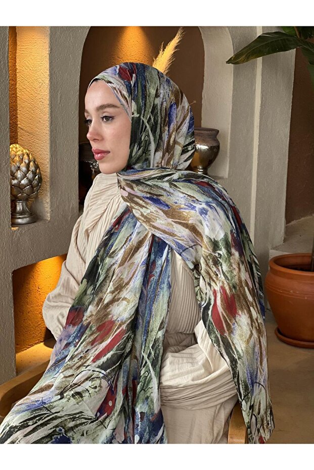 Mural Desen Bambu Şal - 1