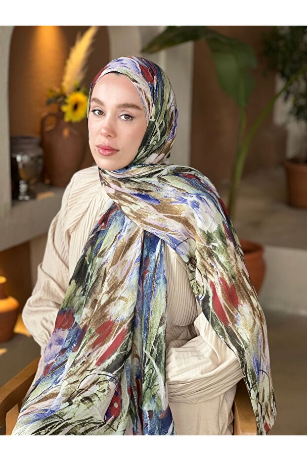 Mural Desen Bambu Şal - 2