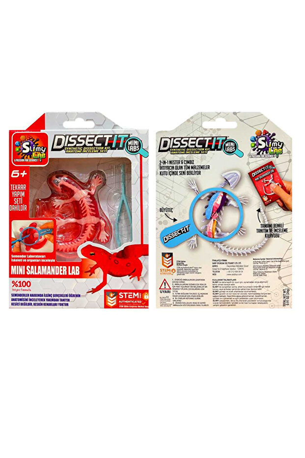 LAB MİNİ SEMENDER LABORATUVARI DENEY SETİ 6+ - 1