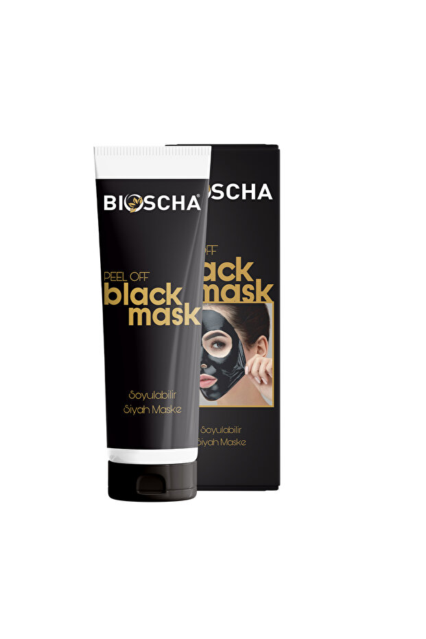 Soyulabilen siyah maske