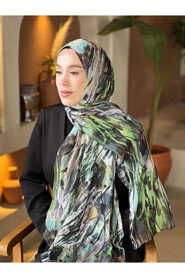 Mural Desen Bambu Şal - 3