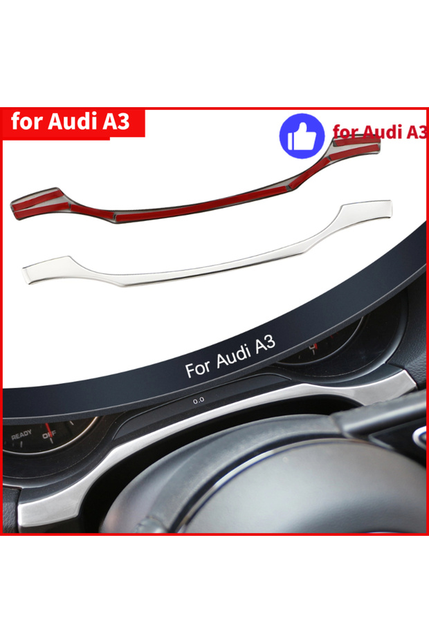 ملصق لوحة قيادة السيارة شريط لوحة القيادة لسيارة Audi A3 8V 2013 2014 2015 2016 2017 2018 2019 Sta...