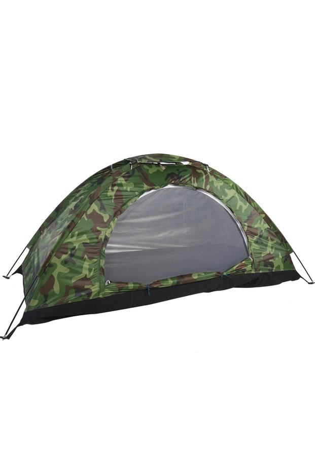 as picture Outdoor Camouflage UV Protection Waterproof One Person Tent for Camping Hiking